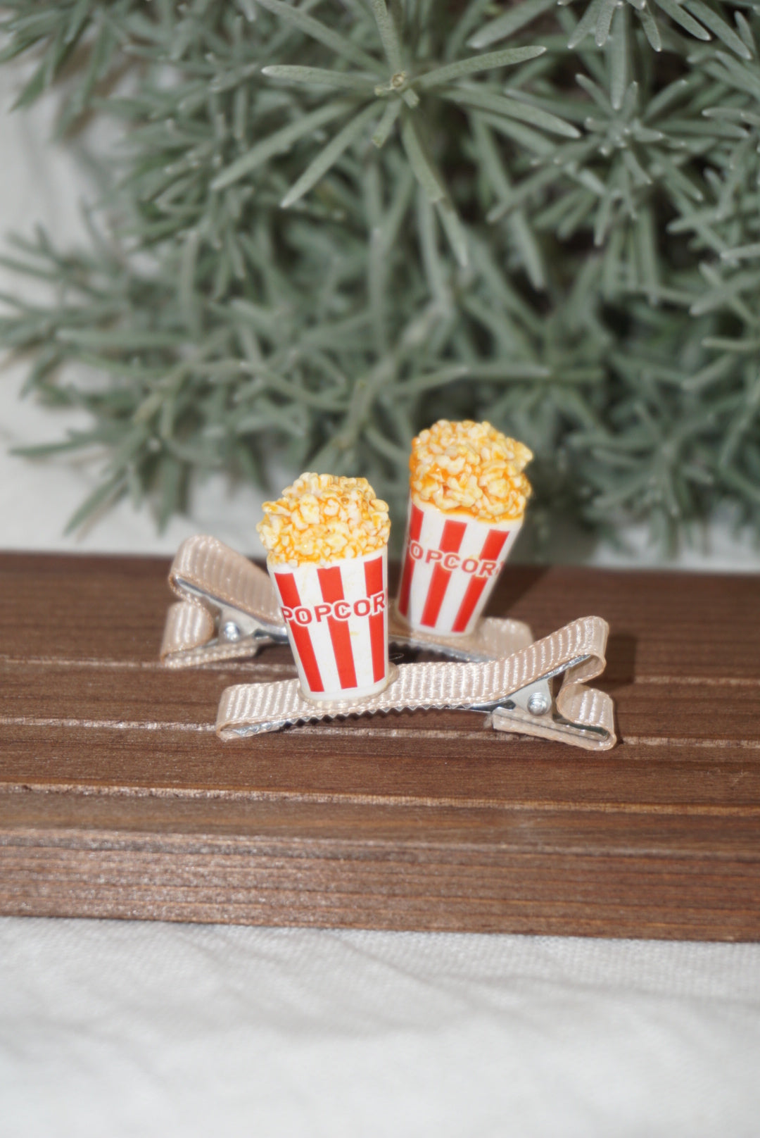 Miniature Food Hair Clips