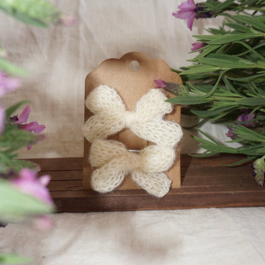 Soft Knit Bows
