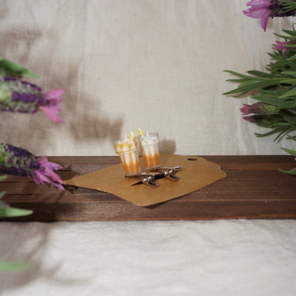 Miniature Food Hair Clips