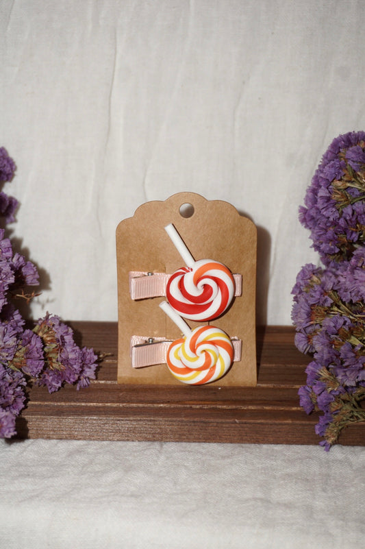 Lollipop Hair Clips