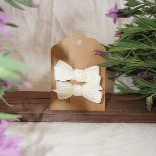Toffee Glow Bows