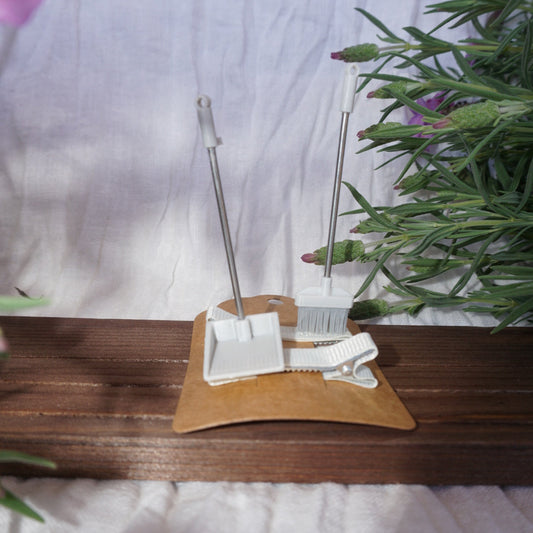 Broom & Dustpan Hair Clips