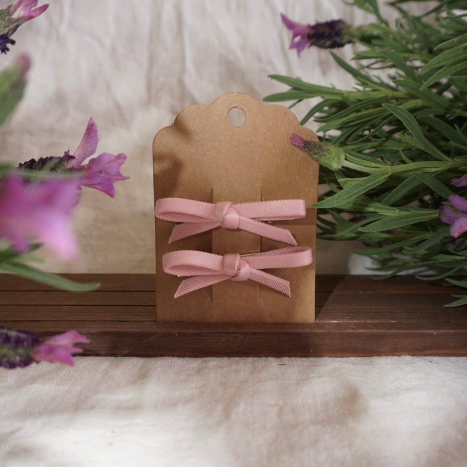 Pastel Mini Hair Bows